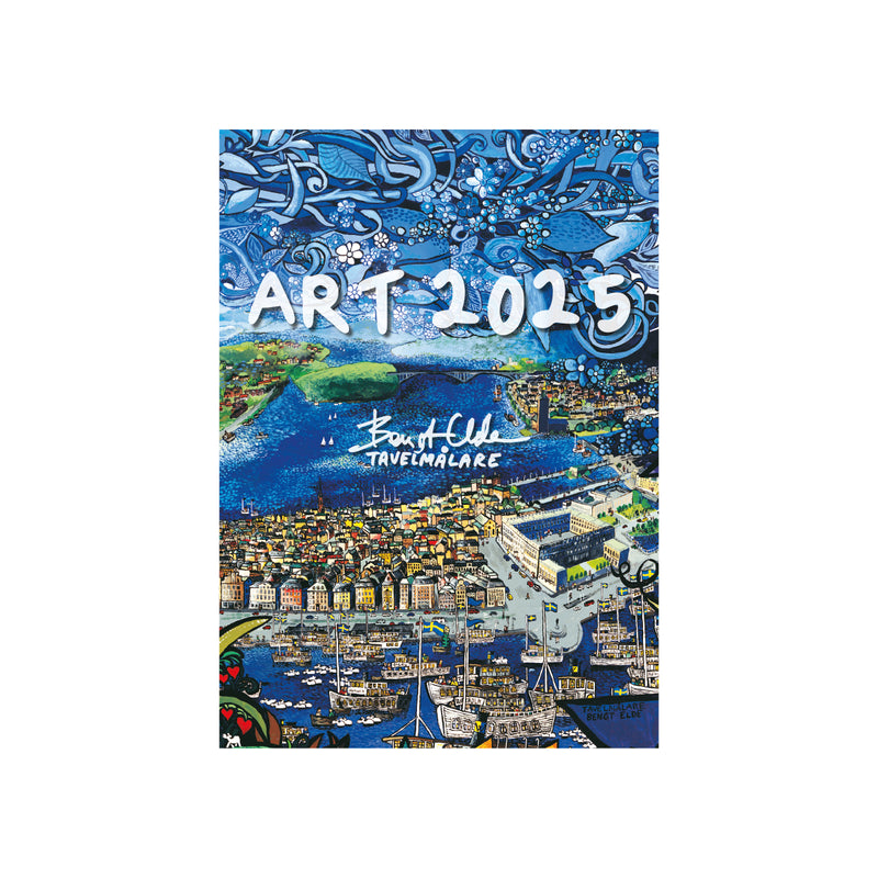 Bengt Elde - Art 2025 - Wall Calendar