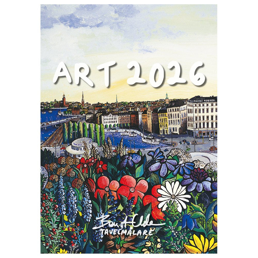 Bengt Elde - Art 2026 - Wall Calendar