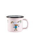 Enamel Mug 15 CL, Pippi and the Horse