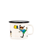 Enamel Mug 25 CL, Pippi, The Snirkle Hunt