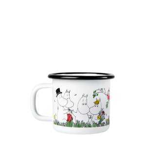 Enamel Mug 15 CL, Happy Family