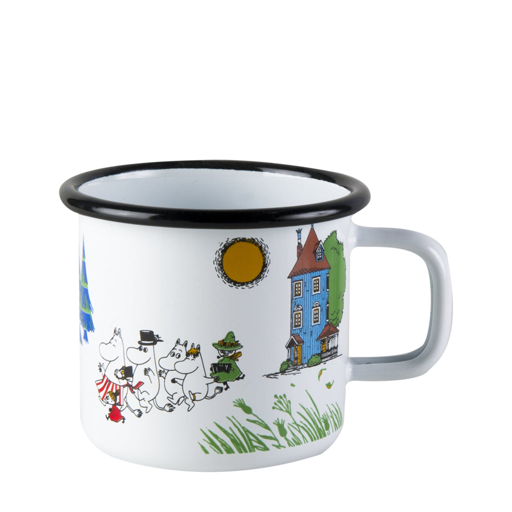 Emailbecher 37 CL, Moominvalley
