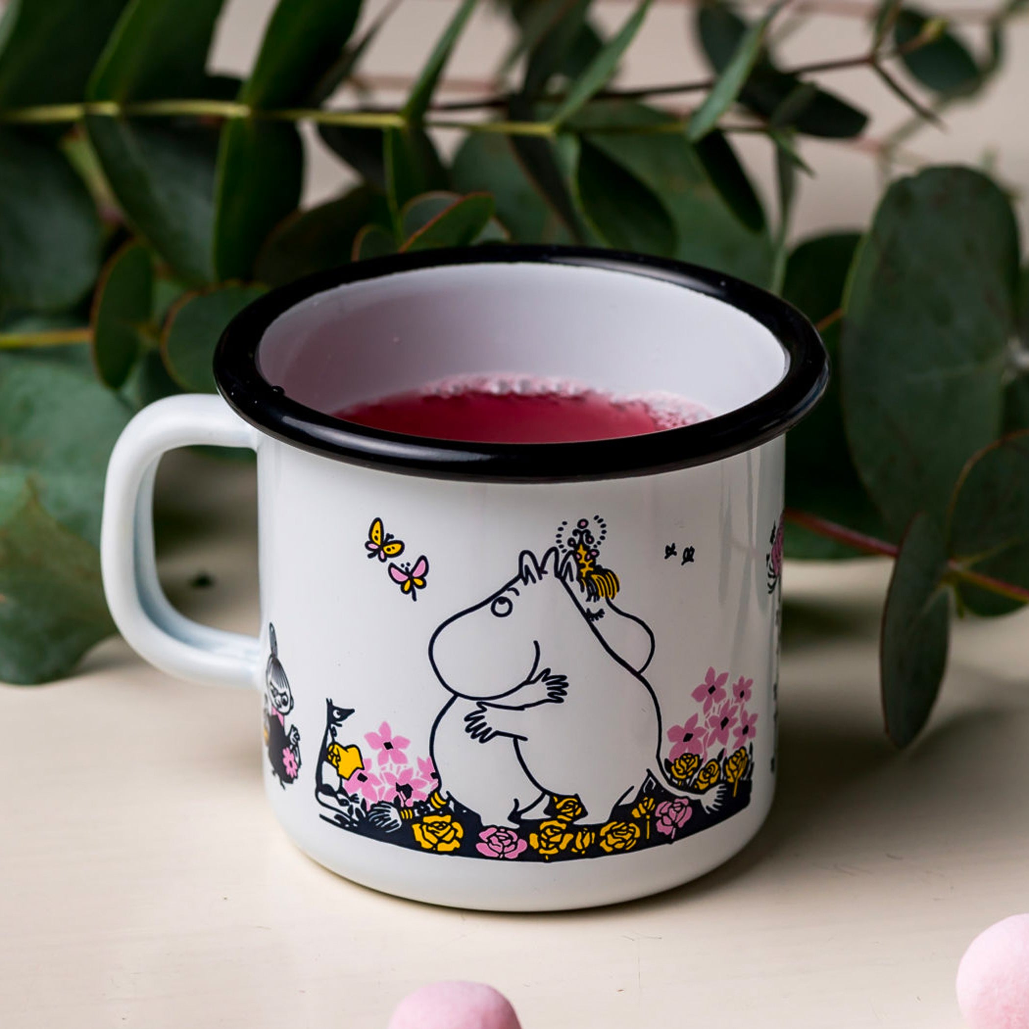 Mumin Emaljmugg, Kram, 25 CL