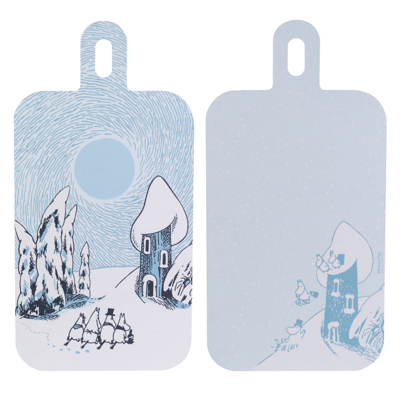 Moomin Cutting Board Snow Valley 23x44 cm