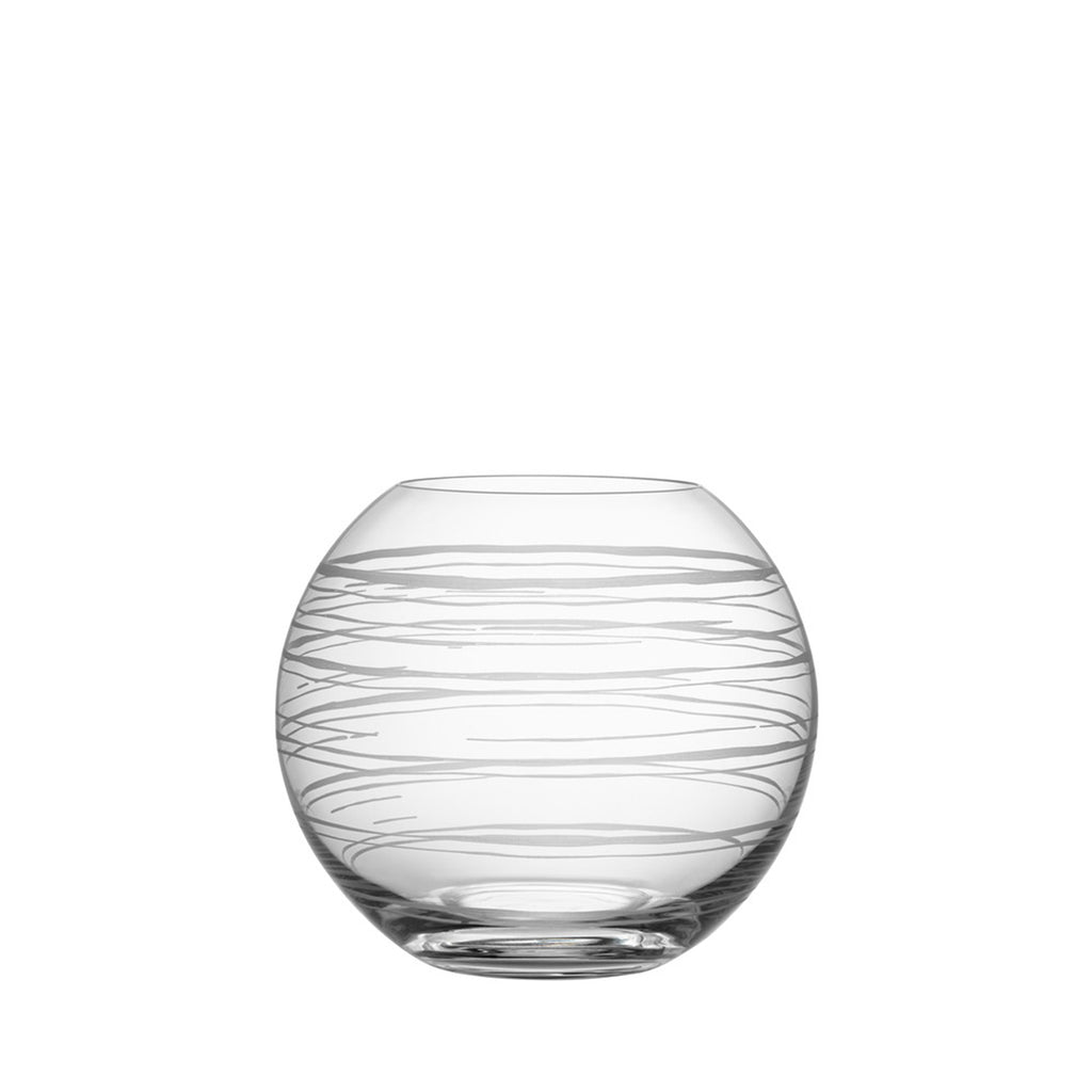Graphic Globe Vase Medium