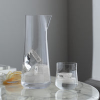 Informal Carafe with Bowl 100CL Clear