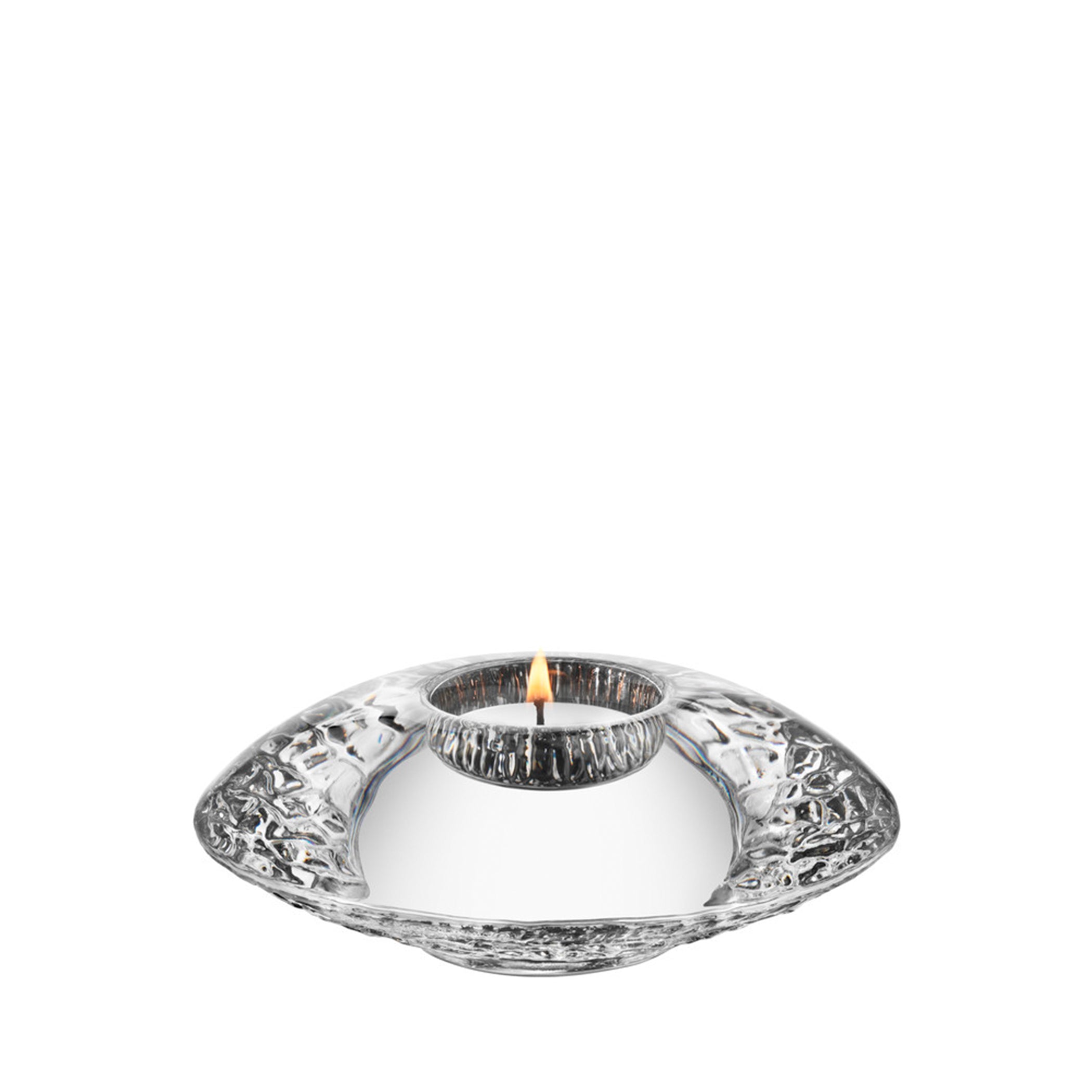 Discus Votive Clear Large
