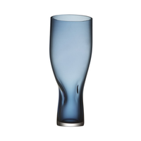 Squeeze Vase Large Blue