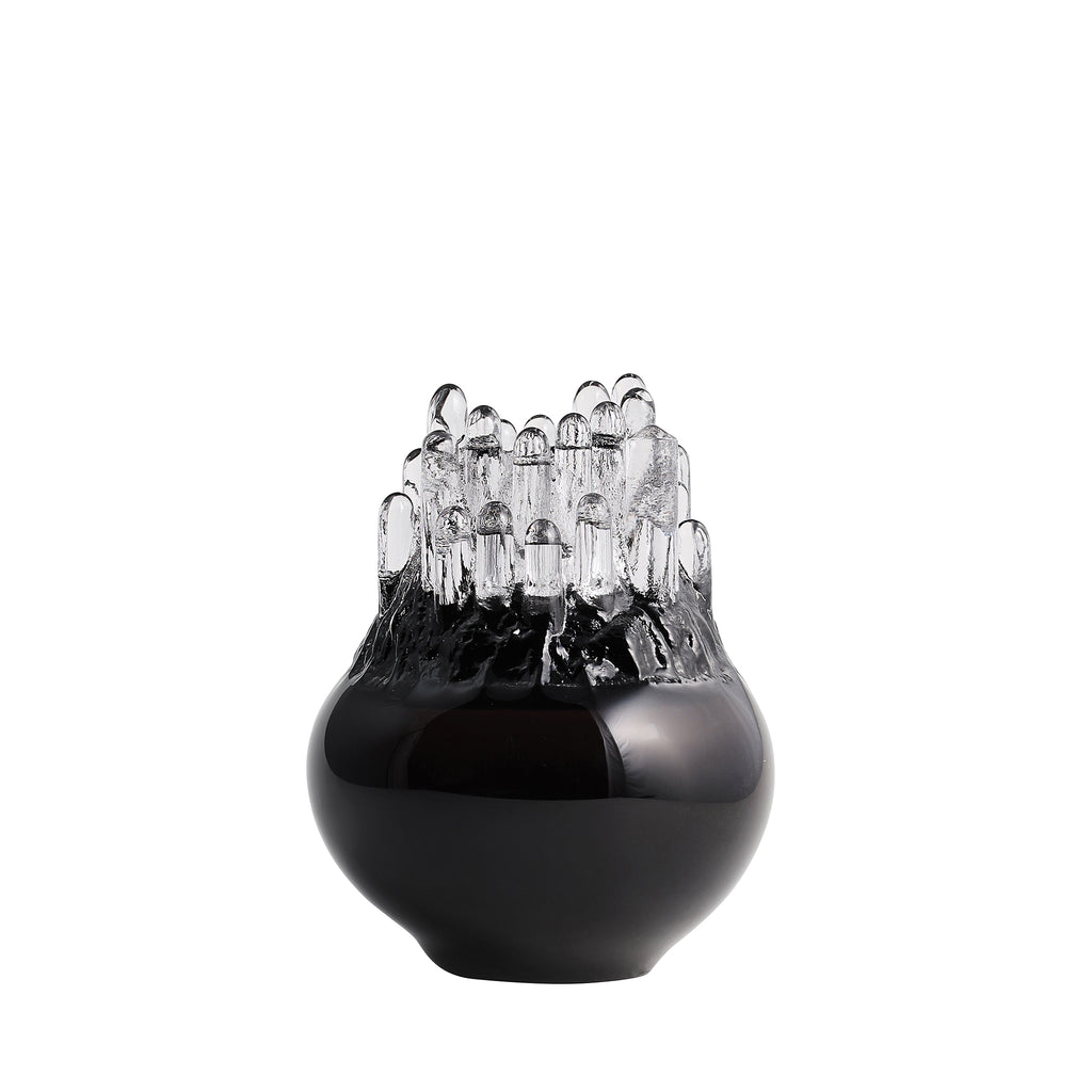 Polar Candle Holder H 20 Cm - Black