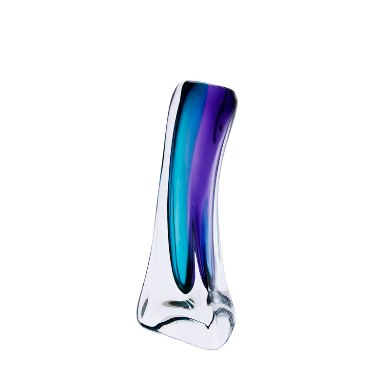 Aquatic Vase Small Teal - Purple