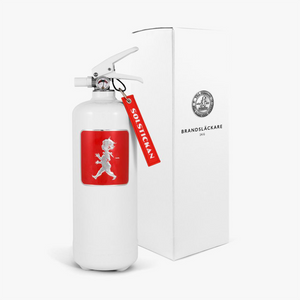 Fire Extinguisher 2kg White / Red