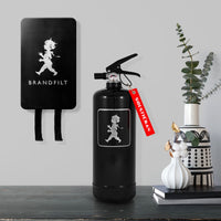 Fire Extinguisher 2kg Black / Black