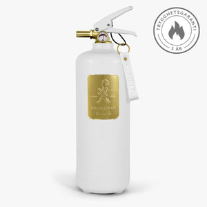 Fire extinguisher 2kg White / Gold