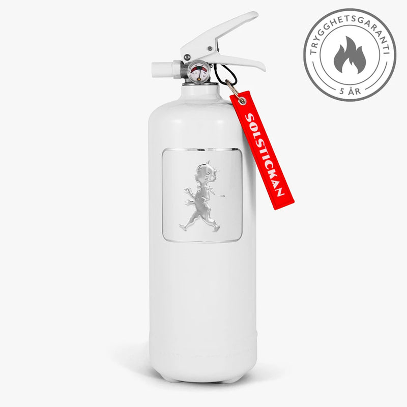 Fire Extinguisher 2kg White / White