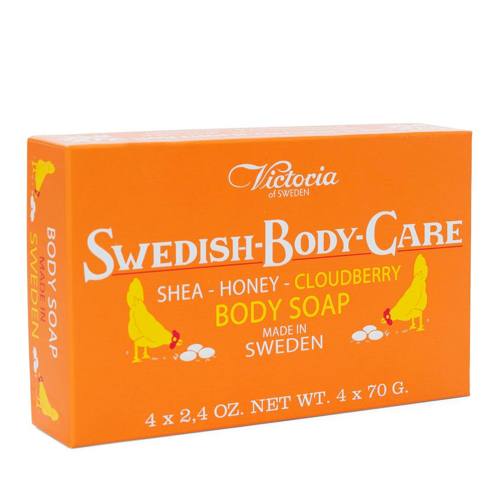 Swedish Body Care - Cloudberry - Soap 4-Pack