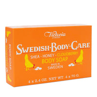 Swedish Body Care - Cloudberry - Soap 4-Pack