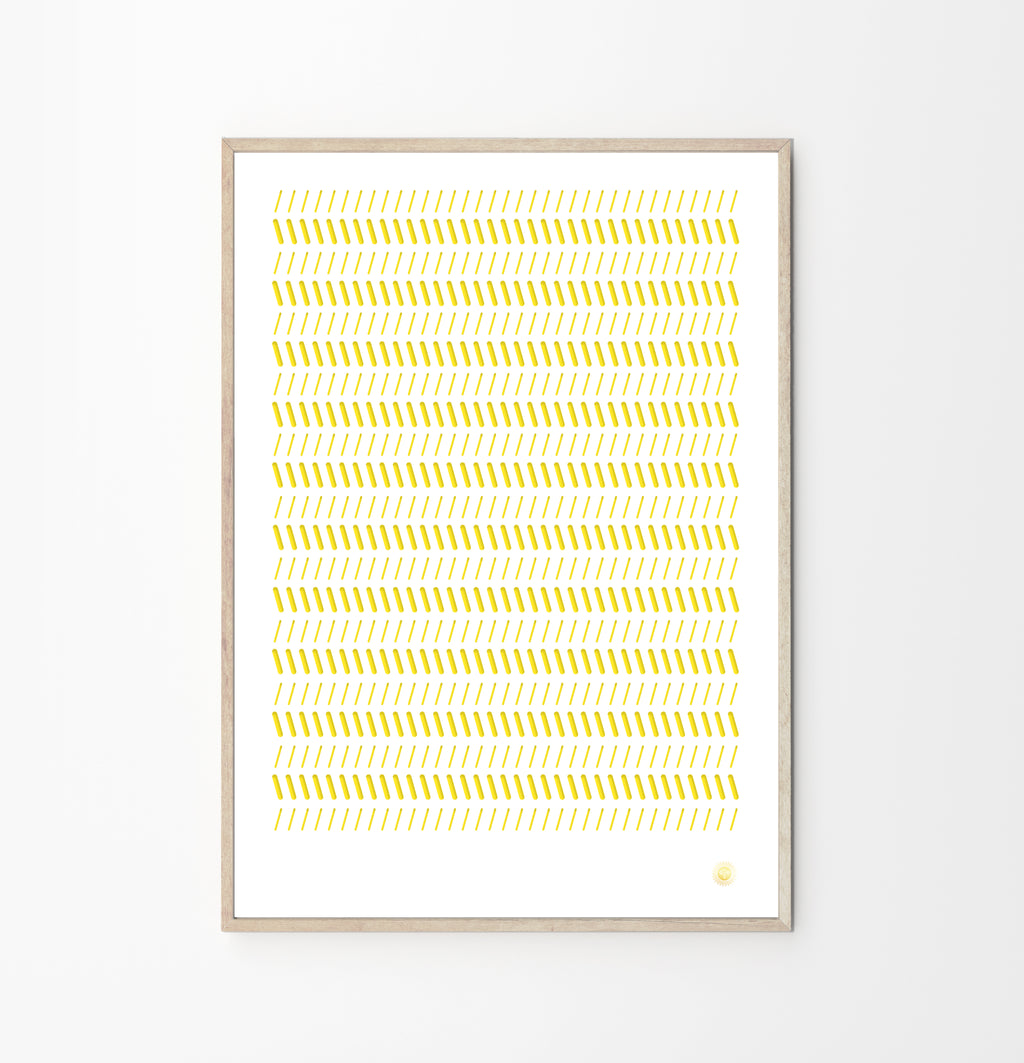 Coral Perforerad Konst Poster