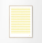 Coral Perforerad Konst Poster