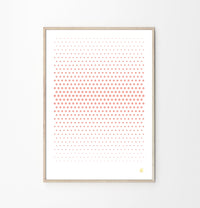 Cyano Perforated Art Poster