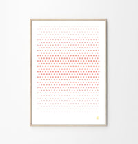 Cyano Perforated Art Poster