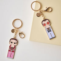 Sketch Inc. - Elton in Pink Keychain