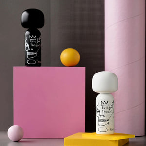 Sketch Inc. - Jean-Michel Basquiat, Evil Thoughts, White