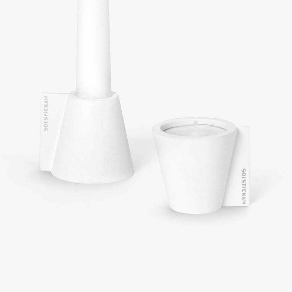 Flipp Candle Holder White