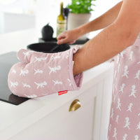 Oven mitt Pink