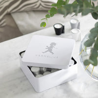 Tealight Tin White