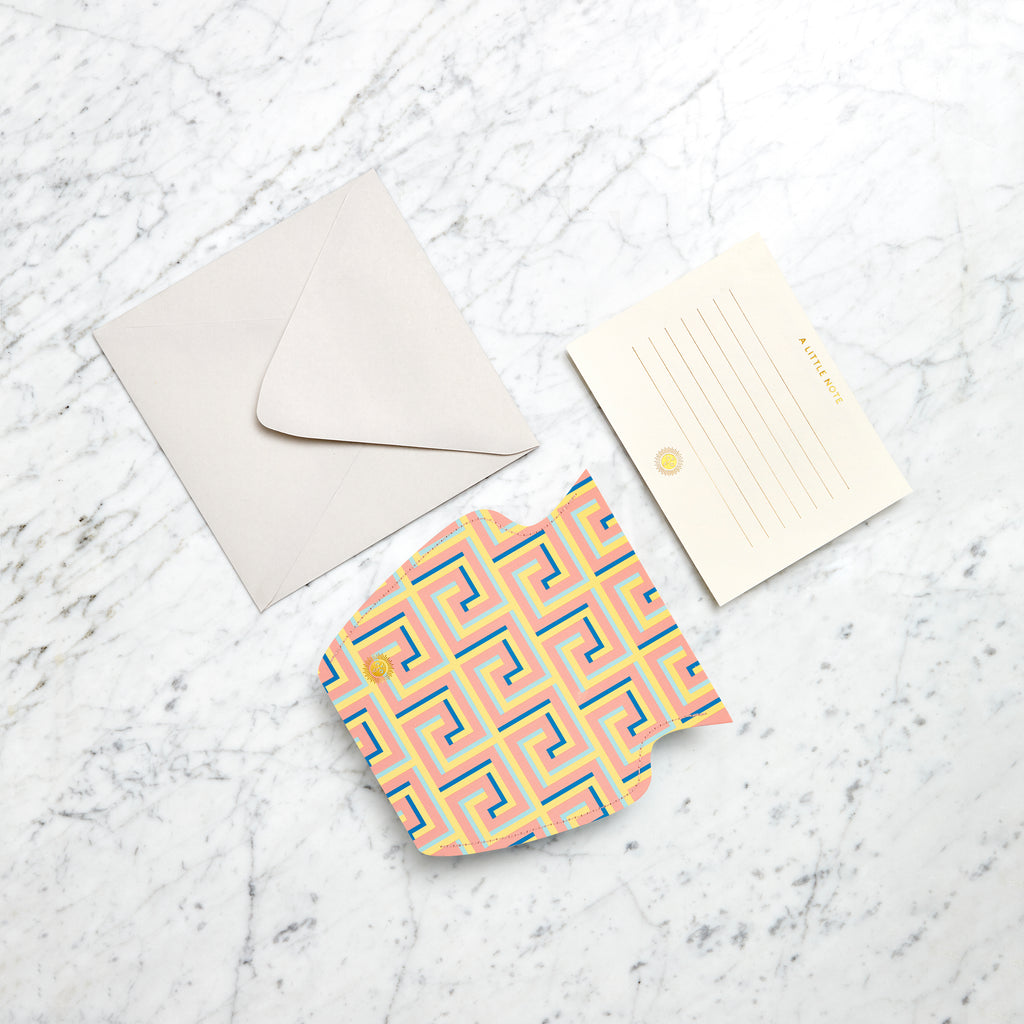 Icarus Mini Paper Vase Peach