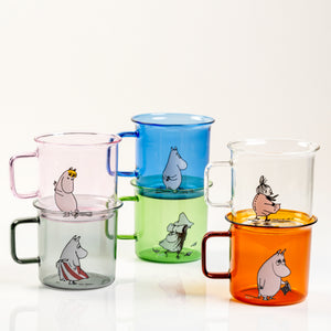 Moomin Glass Mug 3,5dl - Moominpappa