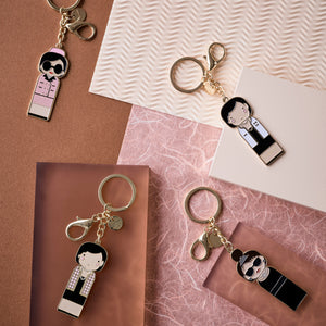 Sketch Inc. - Coco in Pink Keychain