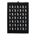 Kitchentowel Black White