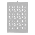 Kitchentowel Grey White