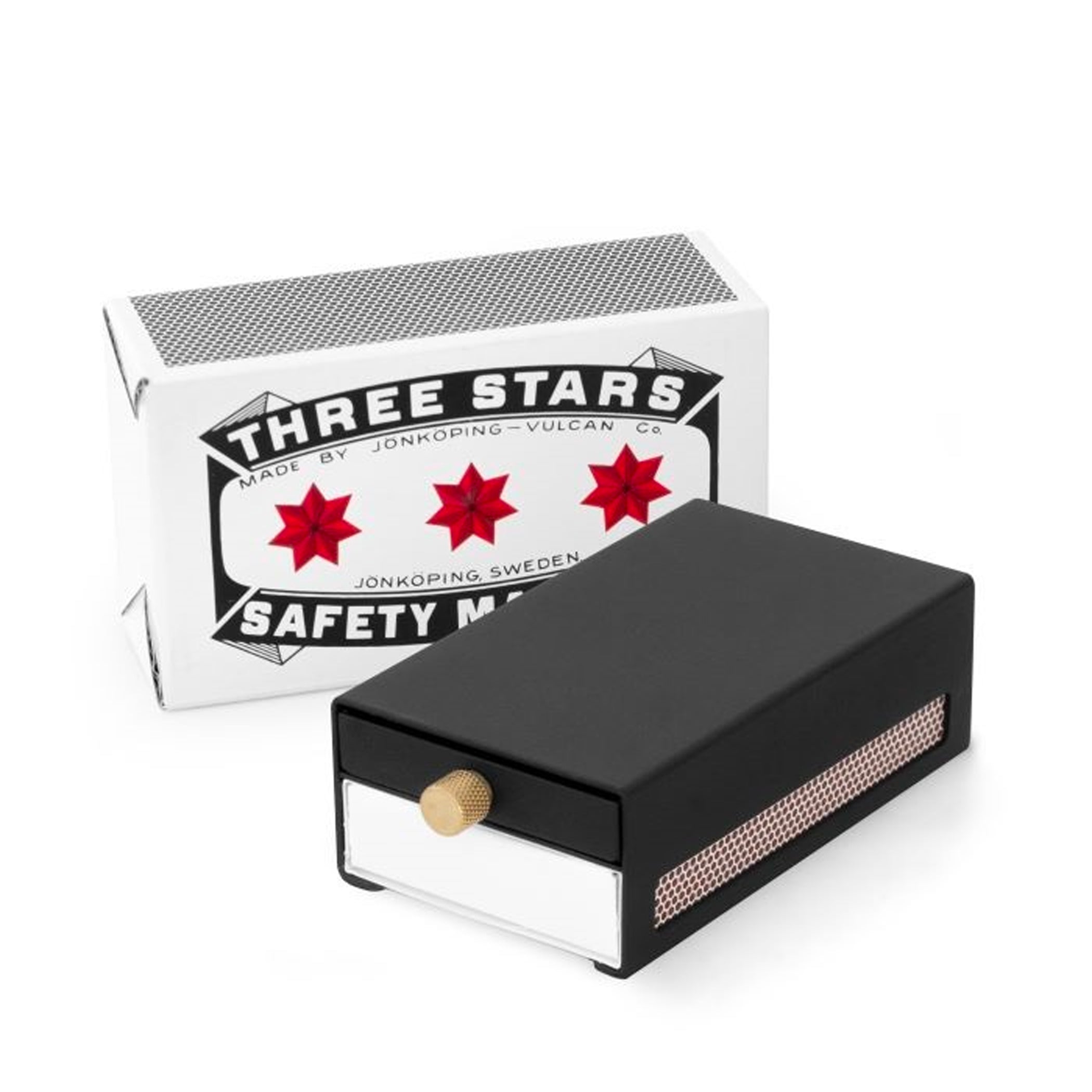 Tändsticksfodral Svart