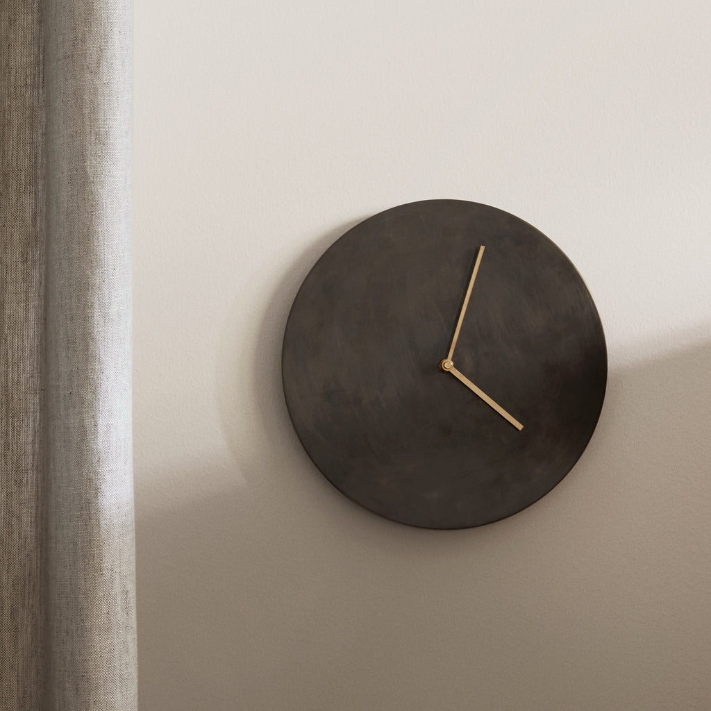 Bronzed Wall Clock