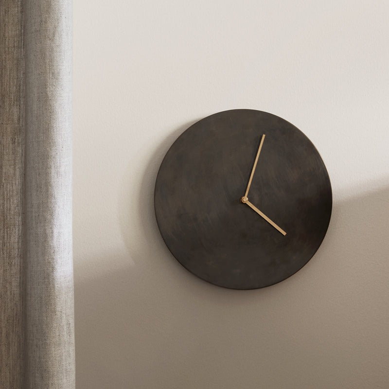 Bronzed Wall Clock