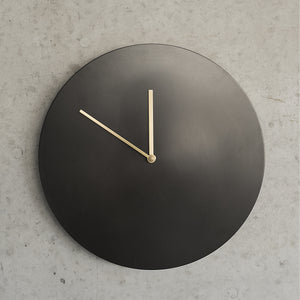 Bronzed Wall Clock