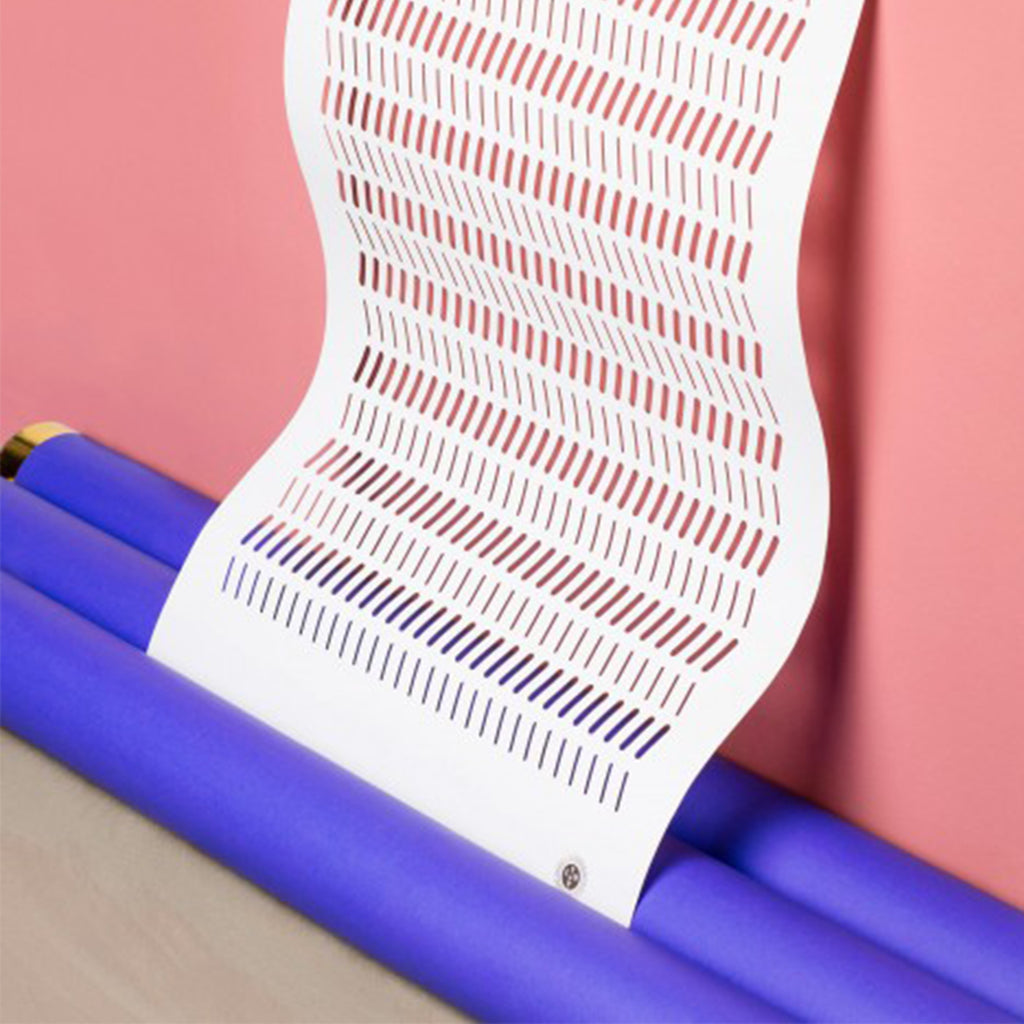 Coral Perforerad Konst Poster