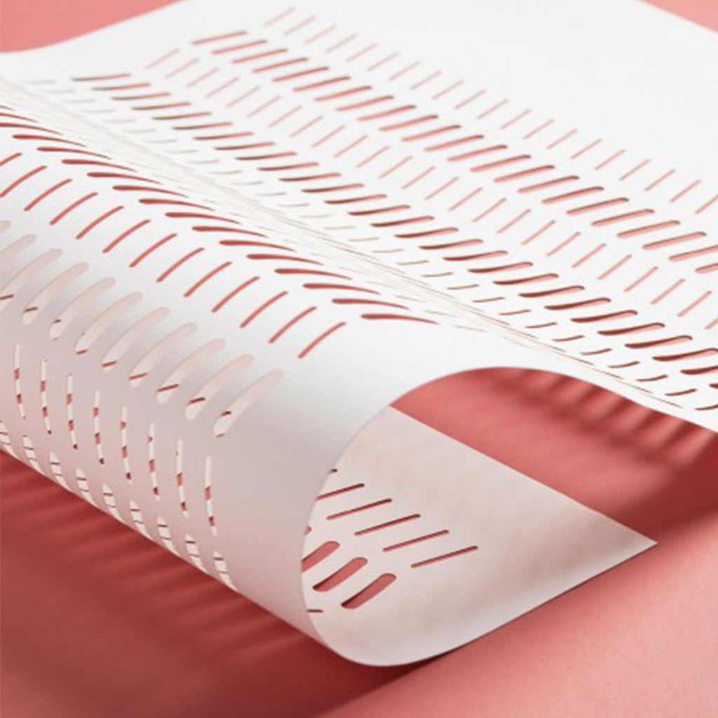 Coral Perforerad Konst Poster