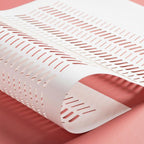 Coral Perforerad Konst Poster