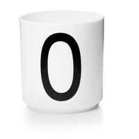 Personal Porcelain Cup White (A-Z)