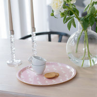 Round Tray - 38 cm - Pink